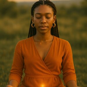 CHAKRA SACRÉ « SVADHISTHANA » ou Plexus Solaire -  (1 Audio de Méditation & 1 Carnet Sacré)