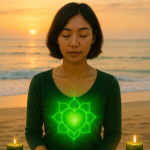 CHAKRA DU COEUR « ANAHATA » (1 Audio de Méditation & 1 Carnet Sacré)
